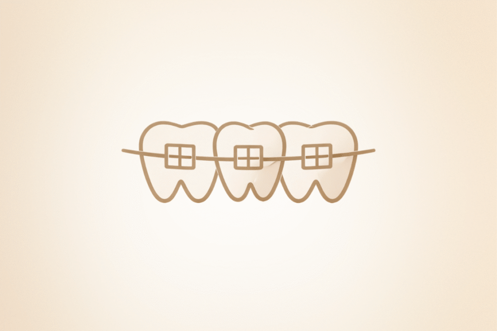 Orthodontics braces icon – teeth straightening dentist in Thornleigh